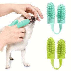 Dog Finger Toothbrush Kit for Easy Dental Care