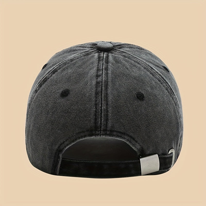 Vintage Washed Distressed Cotton Dad Hats Unisex Hip Hop Sun Hats