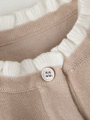 Cute Rabbit Embroidery Vest for Baby Girls