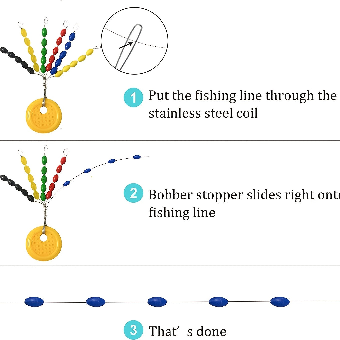 30 Bobber Stoppers for Securely Holding Your Fishing Lures