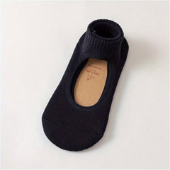 Non Slip Yoga Socks Shock Absorption Low Cut Grippers