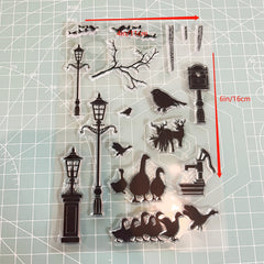 Background Transparent Silicone Stamp