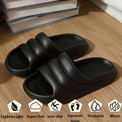 Men's Quick Drying Non Slip Slides for Indoor/Outdoor Summer