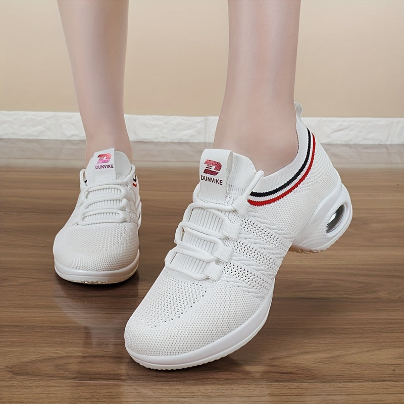 Breathable Modern Jazz Dance Shoes Arch Support Sneakers