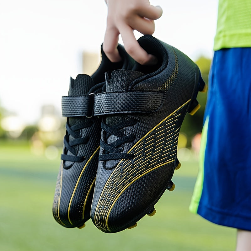 Youth Soccer Cleats Non-Slip Athletic Shoes for Training & Competition