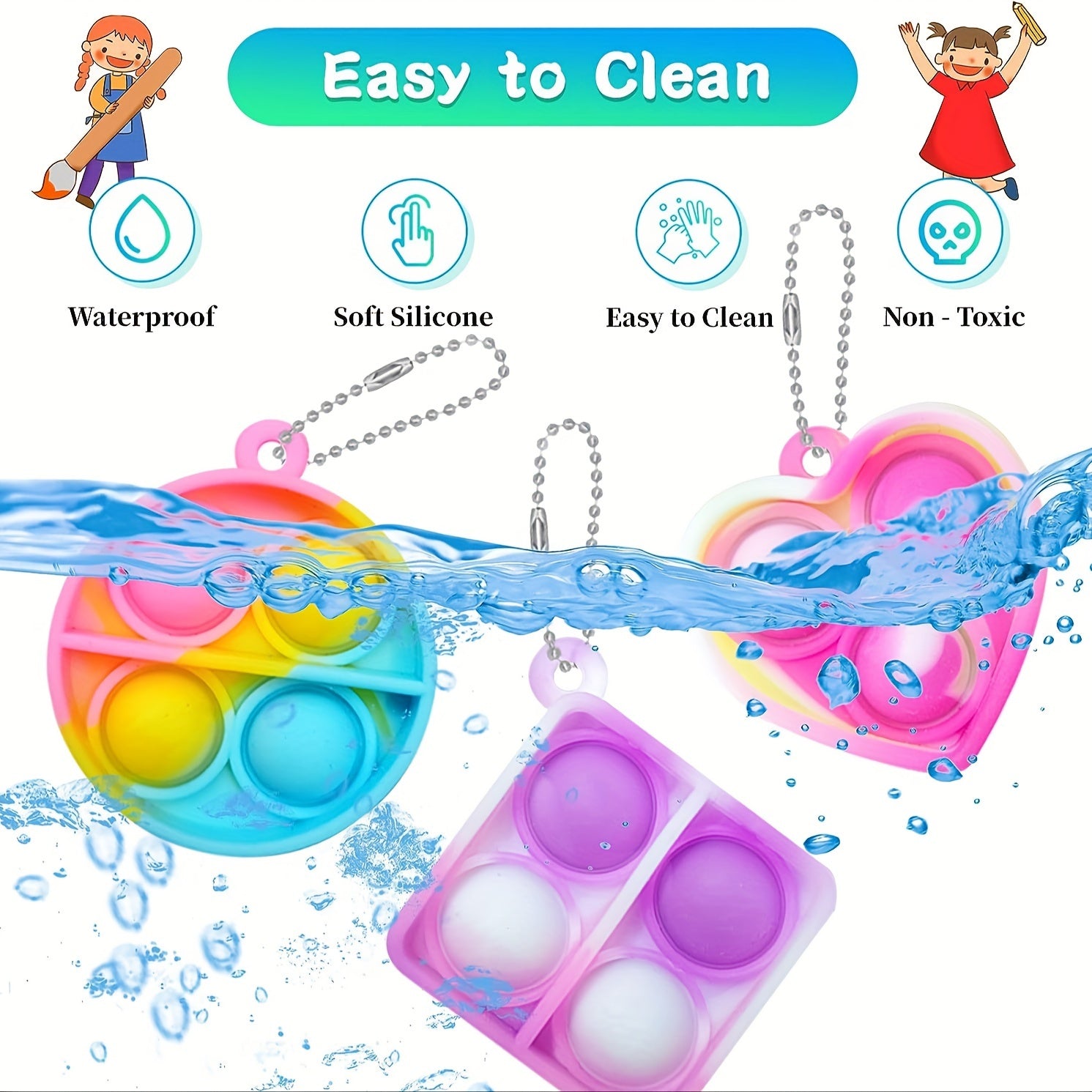 Fidget Toys Set Sensory Party Favors for Boy Girl Adults Autism Stress Relief