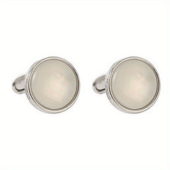 Crystal Cufflinks French Style Men's Women's Shirt Cufflinks