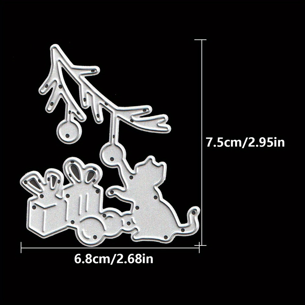 1pc Christmas Elf Metal Cutting Dies Scrapbook Paper Craft DIY Supplies
