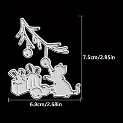 1pc Christmas Elf Metal Cutting Dies Scrapbook Paper Craft DIY Supplies