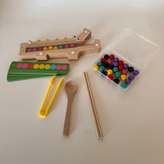 Wooden Crocodile Matching Puzzle Game Educational Toy for Toddlers