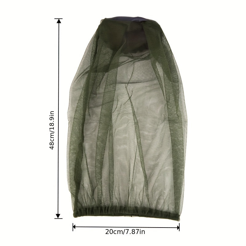 Unisex Mesh Fishing Hat Anti Insect Anti Mosquito Outdoor Hat