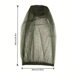 Unisex Mesh Fishing Hat Anti Insect Anti Mosquito Outdoor Hat