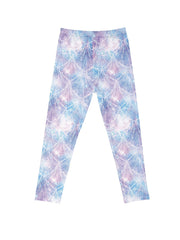 Girls Stretch Soft Leggings Elastic Waist Thin Pants Kids Summer Clothes