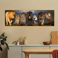 Large Size Animal Diamond Painting For Living Room Bedroom 30x81inch