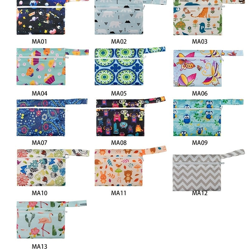 Mini Reusable Baby Diaper Bag Waterproof Handbag Stroller Hanging Bag