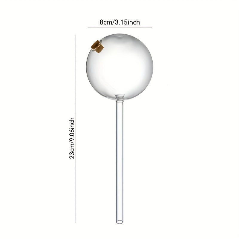 Large Capacity Glass Ball Plant Automatic Dripper Home Garden Watering Device