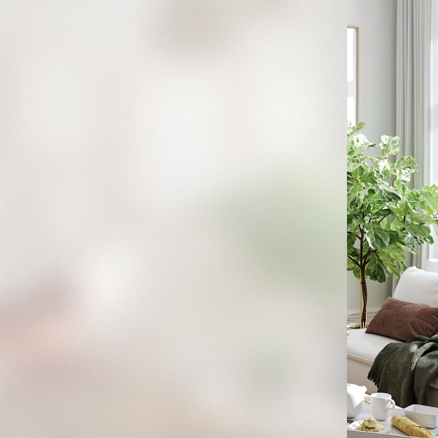 Frosted Glass Sticker for Home Privacy in Kitchen & Bathroom