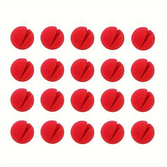 20PCS Red Circus Clown Nose Christmas Costume Party Cosplay Halloween Decor
