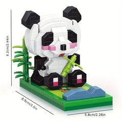 Panda Series Mobile Phone Holder Building Block Set