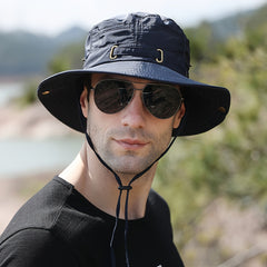 Men's Bucket Hat Summer Wide Brim Sun Hat For Outdoor Activities