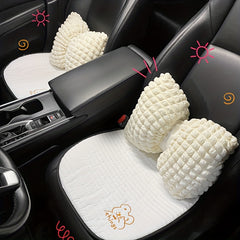 Car Headrest Waist Pillow Neck & Waist Protection Washable