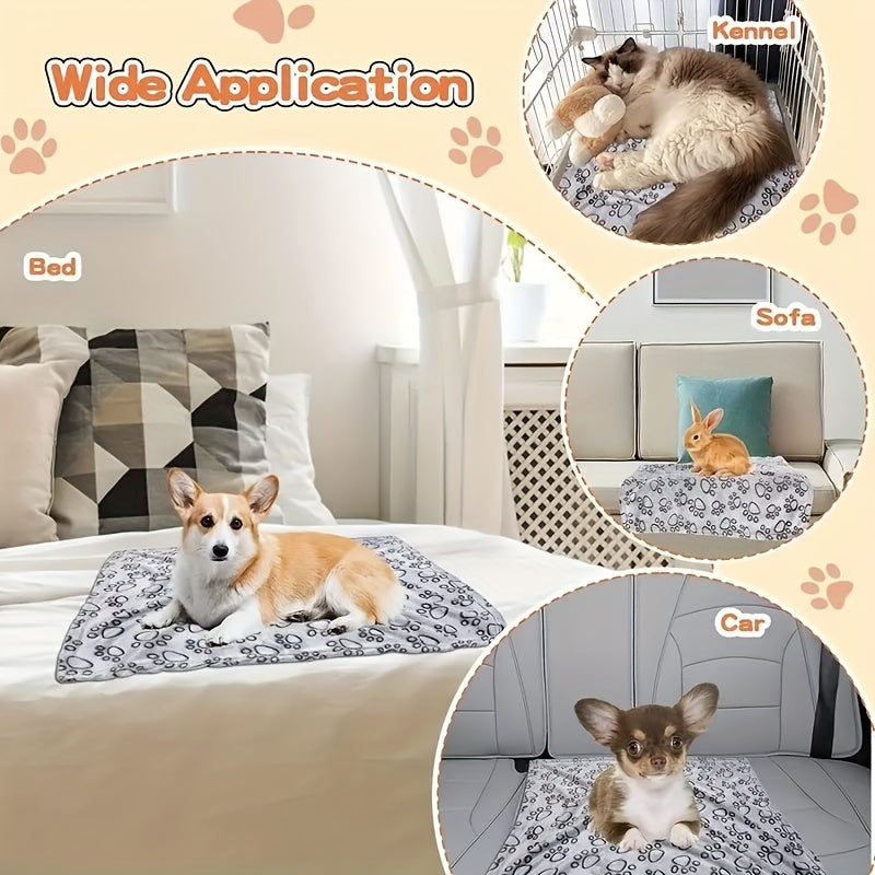 Soft Fleece Pet Blanket - Perfect Christmas Gift