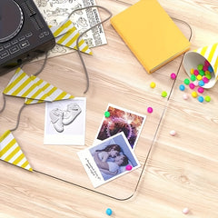 Transparent Desk Mat Heat Resistant PVC Round Edge Desk Protector Mat