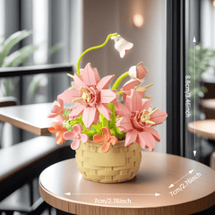 Eternal Flower Building Block DIY Potted Plant Bonsai Bouquet