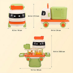 Kids Pretend Play Medical Kit with Storage Box
