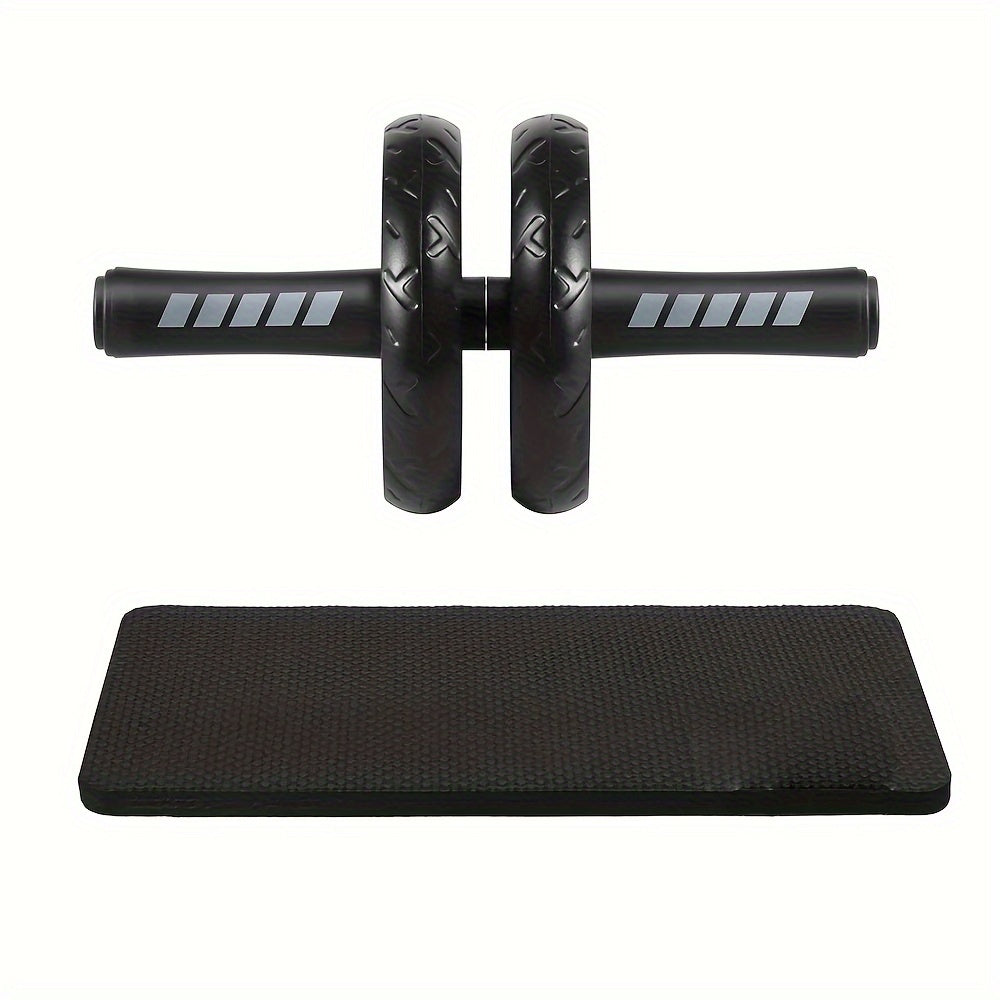 Ab Roller with Knee Pad for Core Strength Training