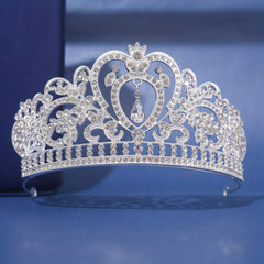Women Queen Crown Tiara Headband Party Favor Decorations
