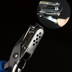 Handheld Hole Punch with Soft Grip - Perfect for Crafts, Cardstock