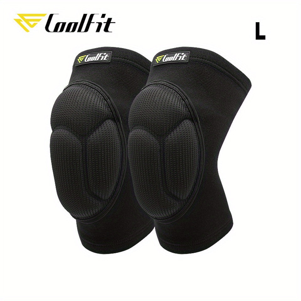 2pcs Knee Pads Sponge Padded Collision Avoidance for Sports Volleyball Gym