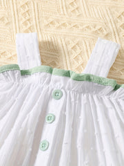 2pcs Baby Girls Cami Tops & Shorts Set for Summer