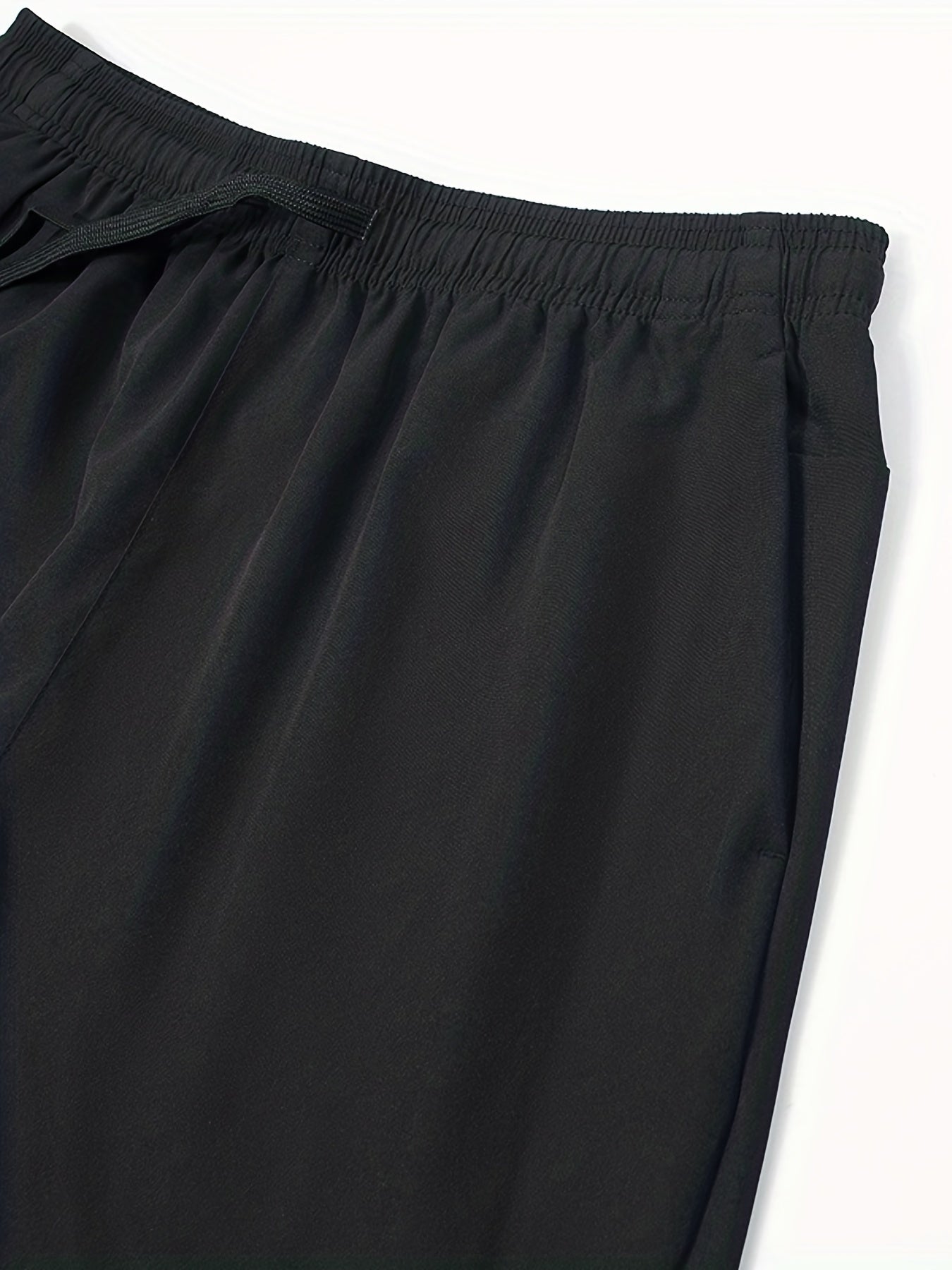 Men's Quick Drying Comfy Shorts Drawstring Zipper Pockets