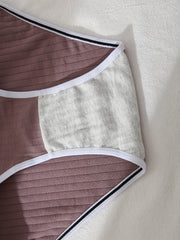 5pcs Letter Print Sports Panties Comfy & Breathable Women's Lingerie