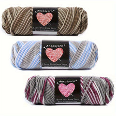 95g Crochet Fancy Yarn Multicolor Hand Knitting Crocheting Hat Scarf Sweater