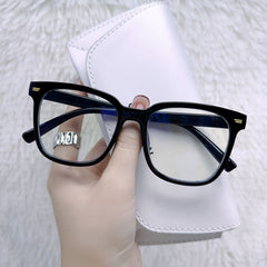 Vintage Square Frame Clear Lens Glasses for Women Men