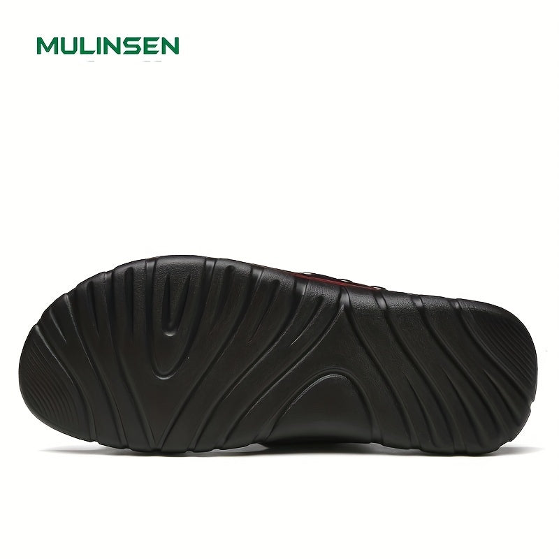 Men's Slip On Outdoor Sandals Anti-skid Flat Beach Sandals