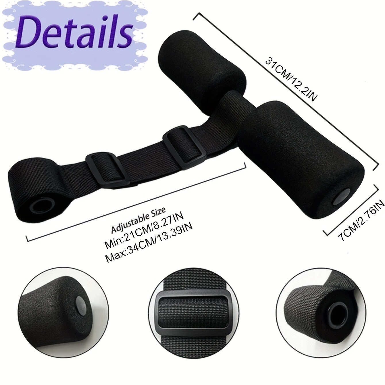 Adjustable Indoor Sit up Aid for Home Workouts
