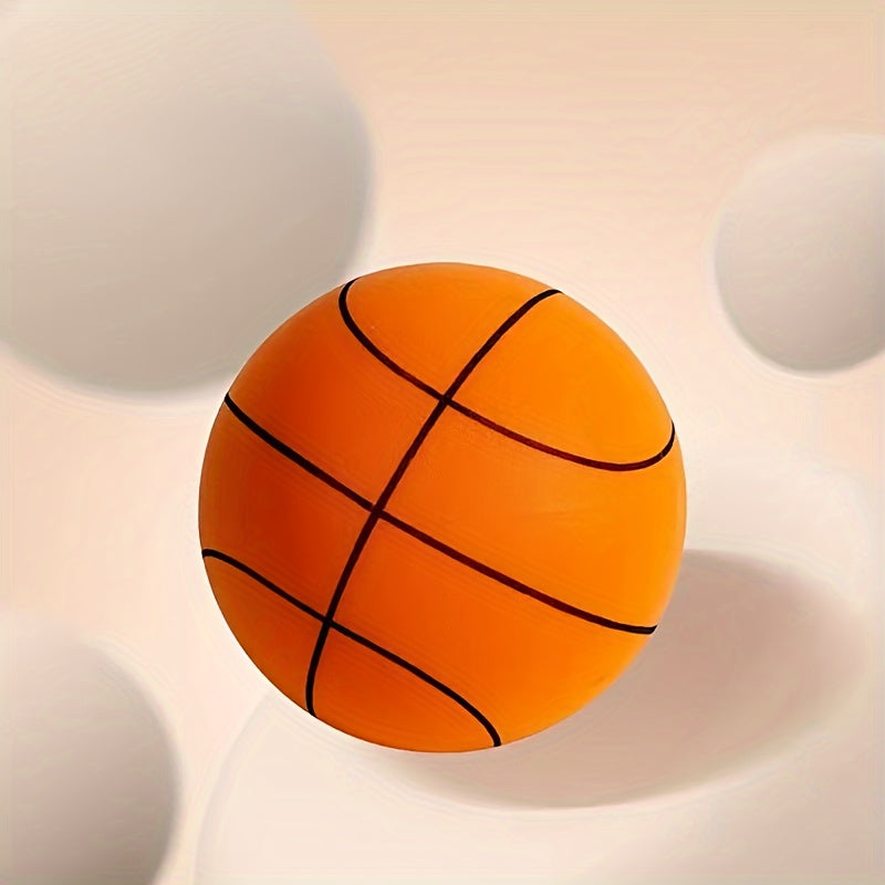 Orange Striped Silent Basketball for Indoor Training
