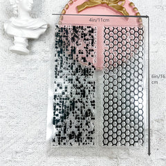 Transparent Stamp Silicone Stamp Painting Tool DIY Card Decoration