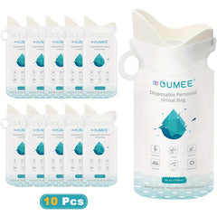 24pcs Emergency Disposable Urinal Bags Camping Portable Toilet Bag