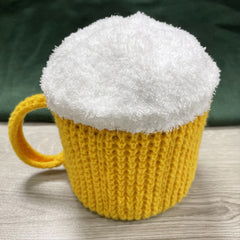 3D Beer Cup Hats Beanie Winter Anti Cold Warm Unisex Hairline Cap