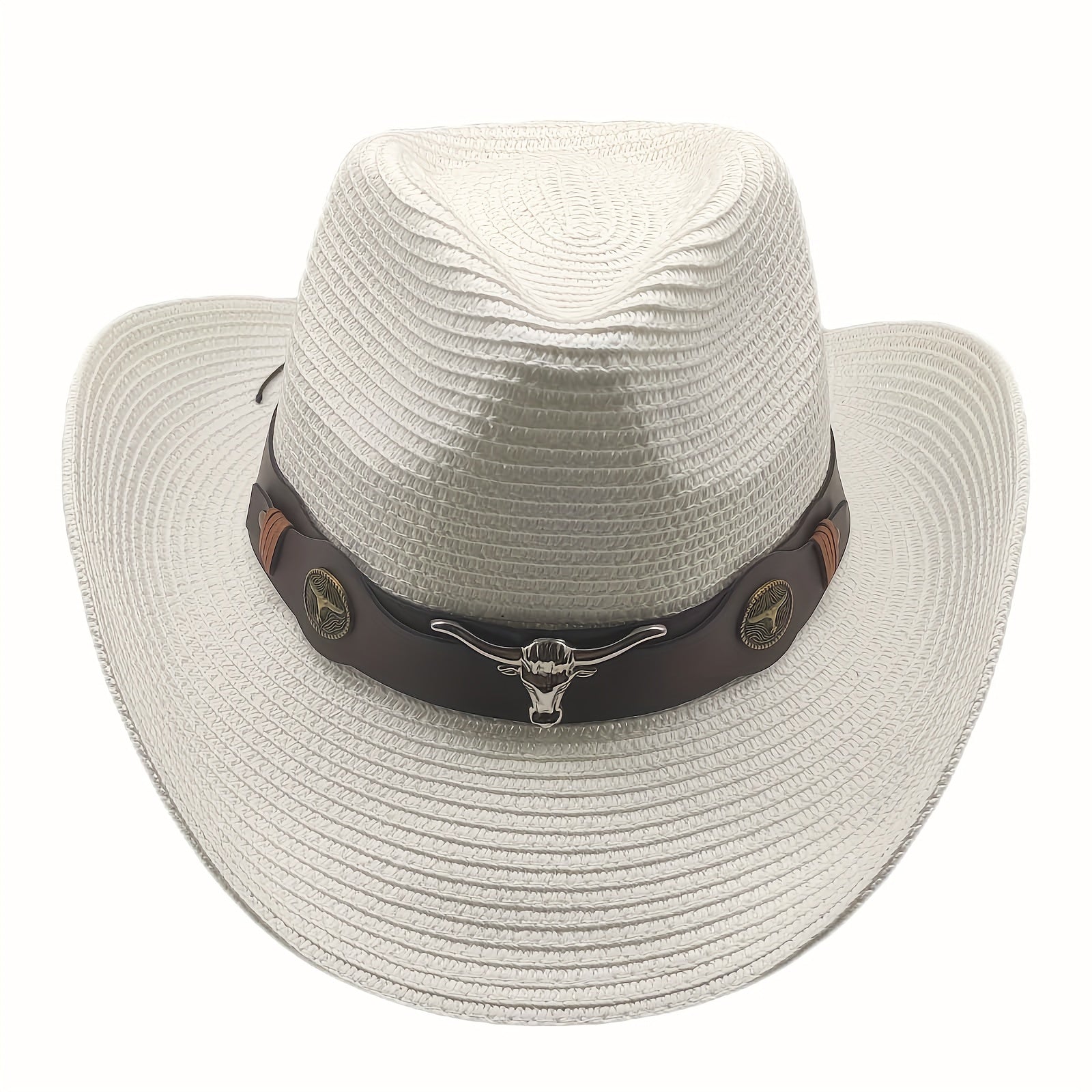 Western Sunhead Cowboy Hat Breathable Summer Gift For Men