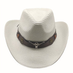 Western Sunhead Cowboy Hat Breathable Summer Gift For Men