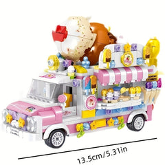 Vibrant Ice Cream Model Kit Building Blocks Educational Fun Ideal Gift