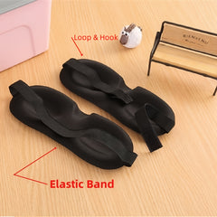 3D Eye Mask Hook And Loop Fastener Elastic Band Style Eyeshade