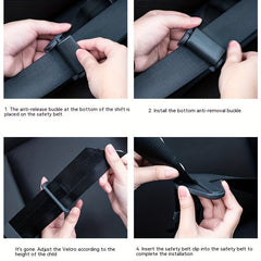 Child Seat Belt Adjuster Shoulder Protector Limiter For Kids