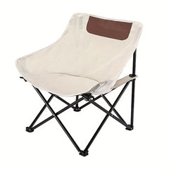 Portable Thickened Seat Cushion Moon Chair For Outdoor Camping Fishing
